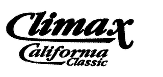 CLIMAX CALIFORNIA CLASSIC logo