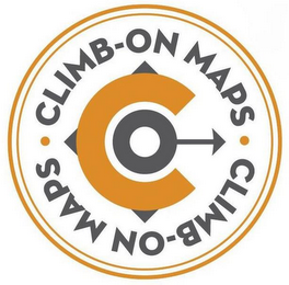 ·CLIMB-ON MAPS· CLIMB-ON MAPS CO logo