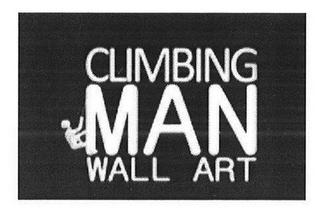 CLIMBING MAN WALL ART logo