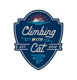 CLIMBING WITH CAT EST. 2012 logo