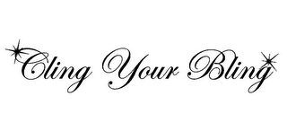 CLING YOUR BLING logo