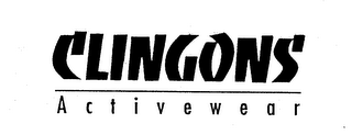 CLINGONS ACTIVEWEAR logo