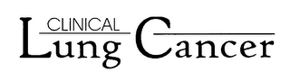 CLINICAL LUNG CANCER logo
