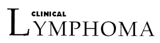 CLINICAL LYMPHOMA logo