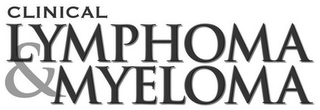 CLINICAL LYMPHOMA & MYELOMA logo