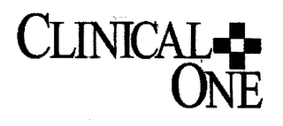 CLINICAL + ONE logo