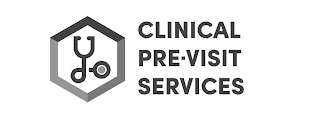 CLINICAL PRE-VISIT SERVICES logo