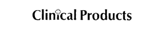 CLINICAL PRODUCTS logo