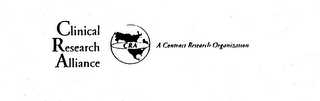 CLINICAL RESEARCH ALLIANCE A CONTRACT RESEARCH ORGANIZATION logo