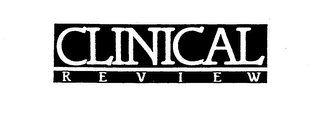 CLINICAL REVIEW logo