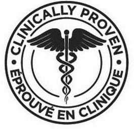 · CLINICALLY PROVEN · EPROUVE EN CLINIQUE logo