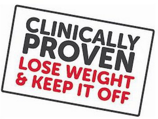 CLINICALLY PROVEN LOSE WEIGHT & KEEP ITOFF logo