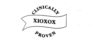 CLINICALLY PROVEN XIOXOX logo