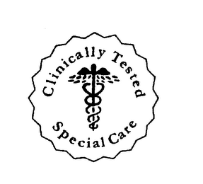 CLINICALLY TESTED SPECIAL CARE logo