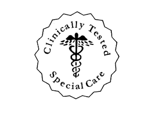 CLINICALLY TESTED SPECIALCARE logo