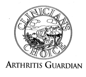 CLINICIAN'S CHOICE ARTHRITIS GUARDIAN logo