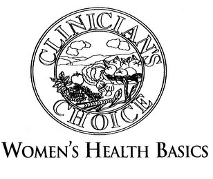 CLINICIAN'S CHOICE WOMEN'S HEALTH BASICS logo
