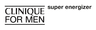 CLINIQUE FOR MEN SUPER ENERGIZER logo