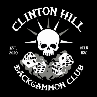 CLINTON HILL BACKGAMMON CLUB EST. 2020 BKLN NYC logo
