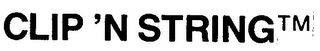 CLIP'N STRING logo