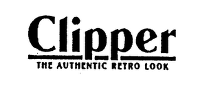 CLIPPER THE AUTHENTIC RETRO LOOK logo