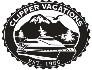 CLIPPER VACATIONS EST. 1986 logo