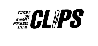 CLIPS CUSTOMER LIVE INVENTORY PURCHASING SYSTEM logo