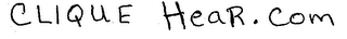 CLIQUE HEAR.COM logo