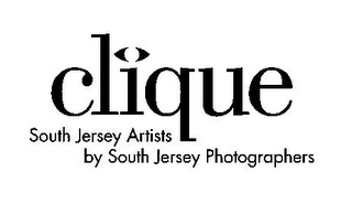 CLIQUE SOUTH JERSEY ARTISTS BY SOUTH JERSEY PHOTOGRAPHERS logo