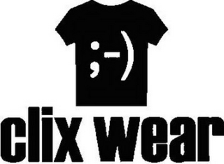 ;-) CLIX WEAR logo
