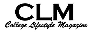 CLM COLLEGE LIFESTYLE MAGAZINE logo