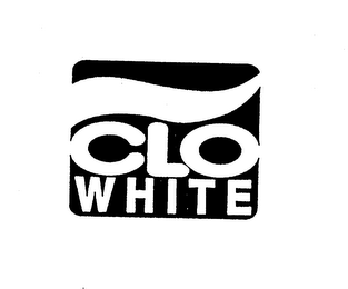 CLO WHITE logo