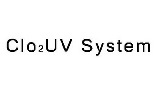 CLO2UV SYSTEM logo