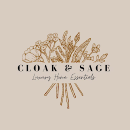 CLOAK & SAGE LUXURY HOME ESSENTIALS logo