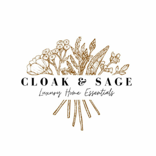 CLOAK & SAGE LUXURY HOME ESSENTIALS logo