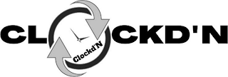 CLOCKD'N CLOCKD'N logo