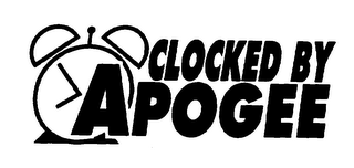 CLOCKED BY APOGEE logo