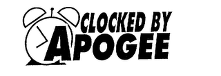 CLOCKED BY APOGEE logo
