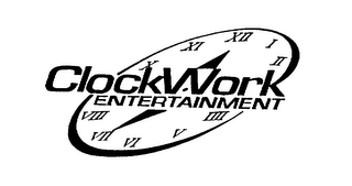 CLOCKWORK ENTERTAINMENT logo