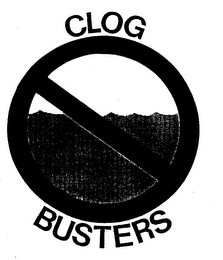 CLOG BUSTERS logo
