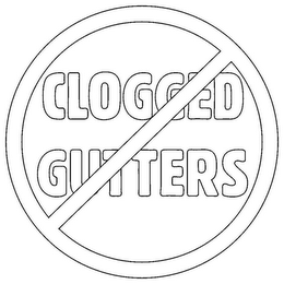 CLOGGED GUTTERS logo