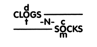 CLOGS -N- SOCKS DOT COM logo