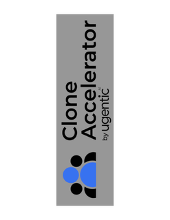 CLONE ACCELERATOR BY UGENTIC AI logo