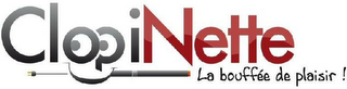 CLOPINETTE LA BOUFFÉE DE PLAISIR ! logo