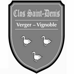 CLOS SAINT-DENIS VERGER - VIGNOBLE logo