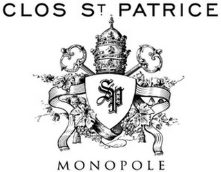 CLOS ST PATRICE SP MONOPOLE logo