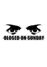 CLOSED ON SUNDAY logo