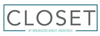 CLOSET BY ORGANIZERS DIRECT INDUSTRIES logo