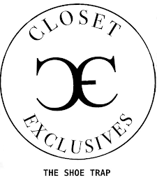 CLOSET EXCLUSIVES THE SHOE TRAP CE logo