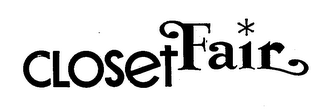 CLOSET FAIR logo